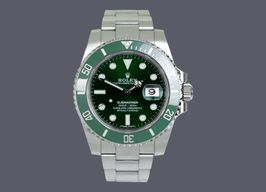 Rolex Submariner Date 116610LV (2018) - Green dial 40 mm Steel case