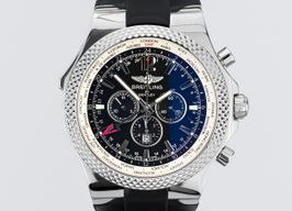 Breitling for Bentley A4736212/B919BKR (Unknown (random serial)) - Black dial 49 mm Steel case