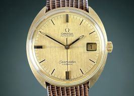 Omega Seamaster Cosmic 166.026 (1970) - Gold dial 36 mm Gold/Steel case