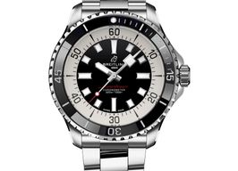 Breitling Superocean 44 A17376211B1A1 (2023) - Zwart wijzerplaat 44mm Staal