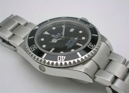 Rolex Sea-Dweller 4000 16600 (2007) - Zwart wijzerplaat 40mm Staal