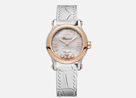 Chopard Happy Sport 278573-6018 (2023) - Parelmoer wijzerplaat 30mm Goud/Staal