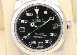 Rolex Air-King 116900 (2022) - Black dial 40 mm Steel case
