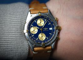 Breitling Chronomat 81950 (1988) - Blauw wijzerplaat 39mm Staal