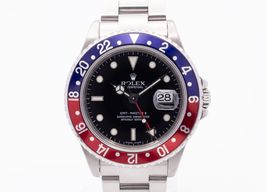 Rolex GMT-Master II 16710T (2006) - Zwart wijzerplaat 40mm Staal