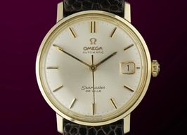Omega Seamaster 166.020 (1965) - Wit wijzerplaat 34mm Goud/Staal