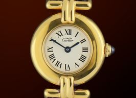 Cartier Vintage 590002 (1991) - Wit wijzerplaat 24mm Zilver