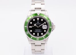 Rolex Submariner Date 16610LV (2003) - Black dial 40 mm Steel case
