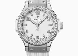 Hublot Big Bang 38 mm 361.SE.2010.RW.1104 (2025) - Wit wijzerplaat 38mm Staal