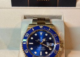 Rolex Submariner Date 126618LB (2021) - Blauw wijzerplaat 41mm Geelgoud