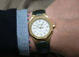 Audemars Piguet Royal Oak 14800BA (1993) - White dial 36 mm Yellow Gold case