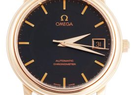 Omega De Ville Prestige 4601.54.11 (2010) - Black dial 35 mm Rose Gold case