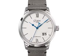 Glashütte Original Senator Excellence 1-36-03-01-02-66 (2023) - Wit wijzerplaat 40mm Staal