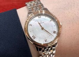 Omega De Ville 434.20.30.60.05.001 (2024) - Wit wijzerplaat 30mm Goud/Staal