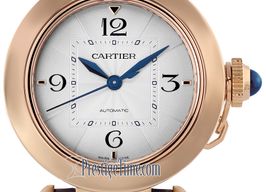 Cartier Pasha WGPA0014 (2025) - Zilver wijzerplaat 35mm Roségoud