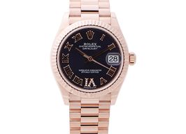 Rolex Datejust 31 278275 (2022) - Paars wijzerplaat 31mm Roségoud