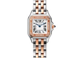 Cartier Panthère W3PN0009 (2025) - Zilver wijzerplaat 22mm Roségoud