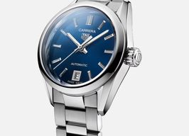 TAG Heuer Carrera Lady wbn2411.ba0621 (2024) - Blauw wijzerplaat 29mm Staal