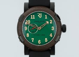 Romain Jerome Titanic-DNA RJ.TI.AU.603.20 (2022) - Groen wijzerplaat 46mm Staal