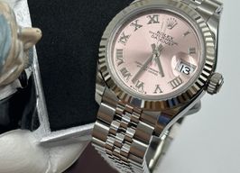 Rolex Lady-Datejust 279174 (2024) - Roze wijzerplaat 28mm Staal