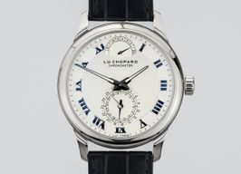 Chopard L.U.C 161926-1001 (Onbekend (willekeurig serienummer)) - Zilver wijzerplaat 43mm Witgoud