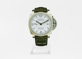 Panerai Luminor Marina PAM01314 (2024) - Wit wijzerplaat 44mm Staal