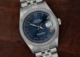 Rolex Datejust 36 16220 (2001) - Blauw wijzerplaat 36mm Staal