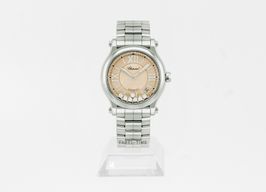 Chopard Happy Sport 278559-3025 (2024) - Roze wijzerplaat 36mm Staal