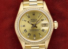 Rolex Lady-Datejust 69178 (1991) - Champagne dial 26 mm Yellow Gold case