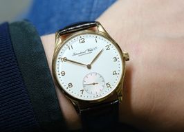 IWC Portuguese Hand-Wound IW5441 (1993) - White dial 42 mm Rose Gold case