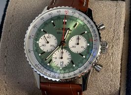 Breitling Navitimer AB0139211L1P1 (2024) - Groen wijzerplaat 41mm Staal