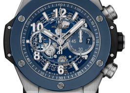 Hublot Big Bang Unico 441.NL.5171.RX (2023) - Transparant wijzerplaat 42mm Titanium