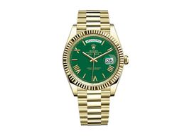 Rolex Day-Date 40 228238 (2023) - Green dial 40 mm Yellow Gold case