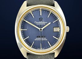 Omega Constellation 168.0056 (1972) - Blue dial 35 mm Steel case