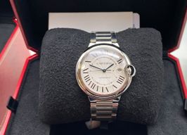 Cartier Ballon Bleu 40mm WSBB0040 (2022) - Zilver wijzerplaat 40mm Staal