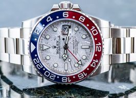 Rolex GMT-Master II 126719BLRO (2020) - Zilver wijzerplaat 40mm Witgoud