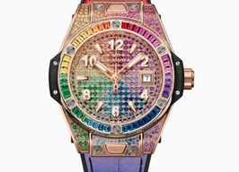 Hublot Big Bang 485.OX.9900.LR.0999 (2023) - Meerkleurig wijzerplaat 33mm Roségoud