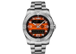 Breitling Aerospace EB70101A1O1E1 (2024) - Oranje wijzerplaat 43mm Titanium