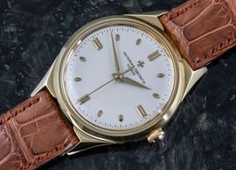 Vacheron Constantin Vintage 6111 (1955) - Zilver wijzerplaat 35mm Geelgoud