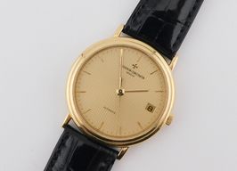 Vacheron Constantin Patrimony 47014 (1997) - Yellow dial 34 mm Yellow Gold case