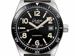 Glashütte Original SeaQ 1-39-11-06-80-08 (2023) - Zwart wijzerplaat 40mm Staal