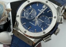 Hublot Classic Fusion Blue 521.nx.7170.lr (2024) - Blauw wijzerplaat 45mm Titanium