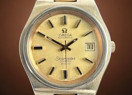 Omega Seamaster Cosmic 166.136 (1973) - Gold dial 38 mm Gold/Steel case