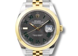 Rolex Datejust 41 126303 (2023) - Grey dial 41 mm Gold/Steel case