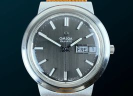 Omega Vintage 196.0058 (1973) - Grey dial 38 mm Steel case
