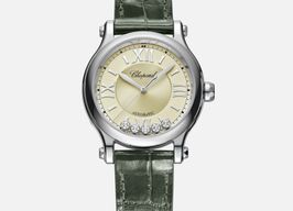 Chopard Happy Sport 278608-3010 (2025) - Champagne wijzerplaat 33mm Staal