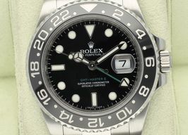 Rolex GMT-Master II 116710LN (2014) - Zwart wijzerplaat 40mm Staal
