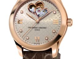 Frederique Constant Ladies Automatic Double Heart Beat FC-310LGDHB3B4 (2026) - Silver dial 36 mm Steel case