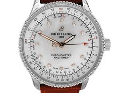 Breitling Navitimer A17395211A1P6 (2024) - Pearl dial 35 mm Steel case