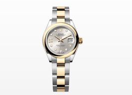 Rolex Lady-Datejust 279163 (2024) - Zilver wijzerplaat 28mm Goud/Staal